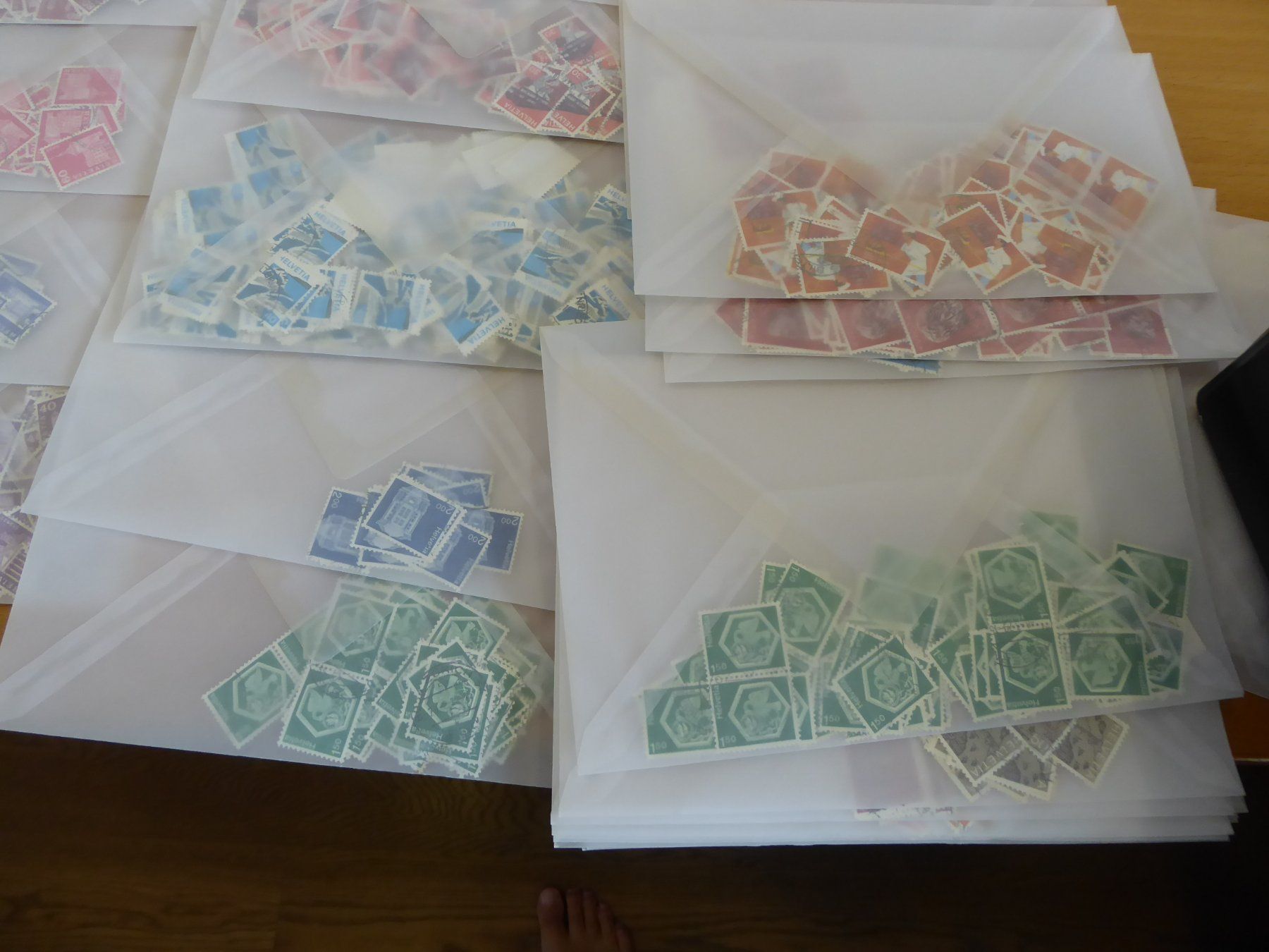 Tous les timbres: GROSSER DUBLETTEN POSTEN SCHWEIZ – D'occasion à Rothrist par swisstools 1