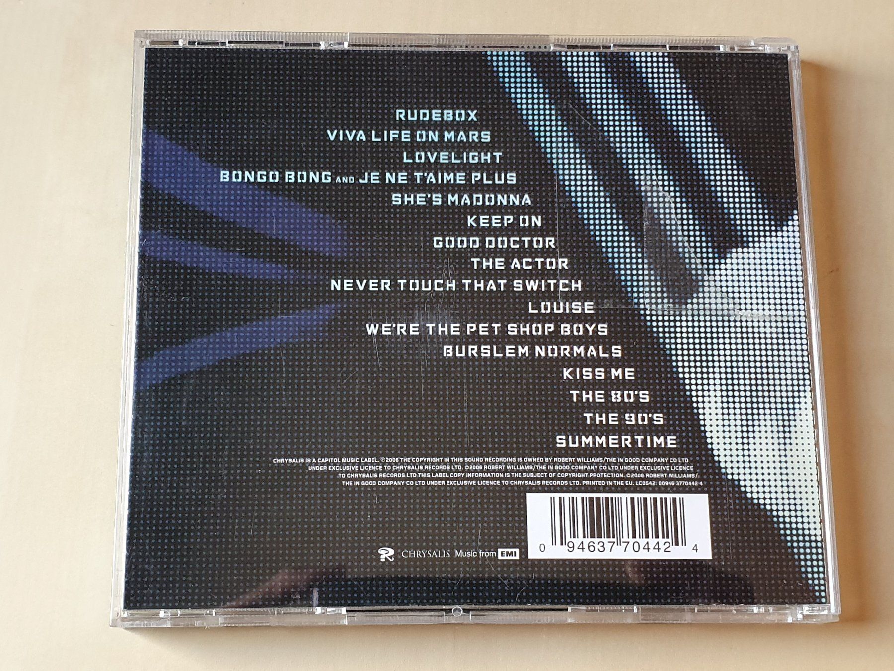 CD: Robbie Williams Rudebox – Usato da Stansstad venduto da collectorsshop 1