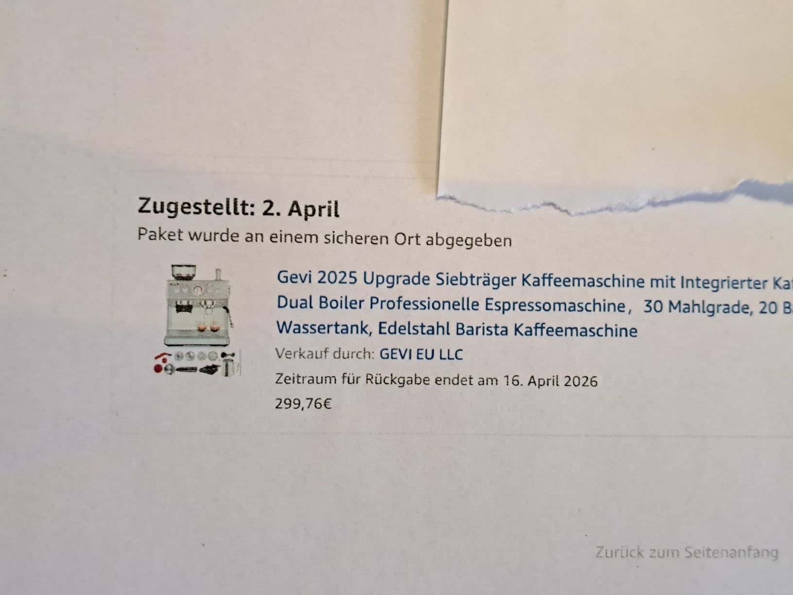 Macchine per caffè & Macchine per espresso: GEVI Espresso Masine CM5020DE-GS – Nuovo (secondo la descrizione) da Herisau venduto da leuchter7 8