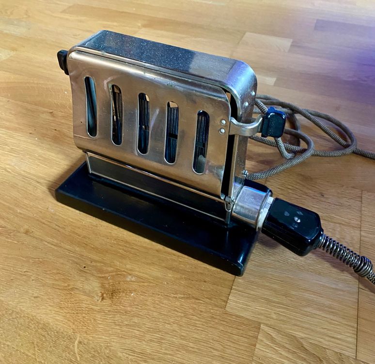 Grille pain vintage Calor Le croustilleur avec sa