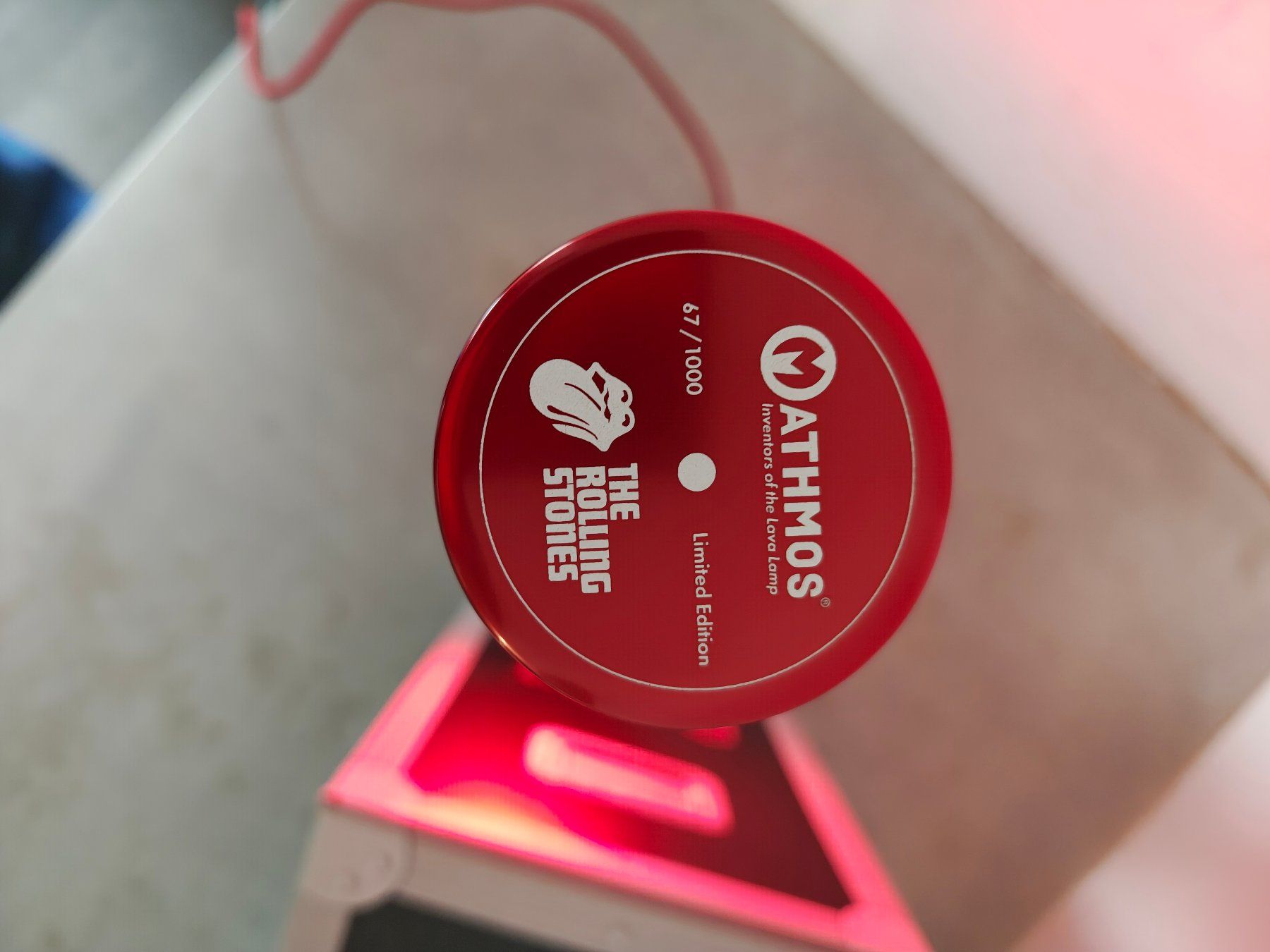 Mathmos Lampade: Mathmos x The Rolling Stones Limitierte Edition Ausverkauft! – Nuovo e nell'imballaggio originale da Sissach venduto da Tjim 3