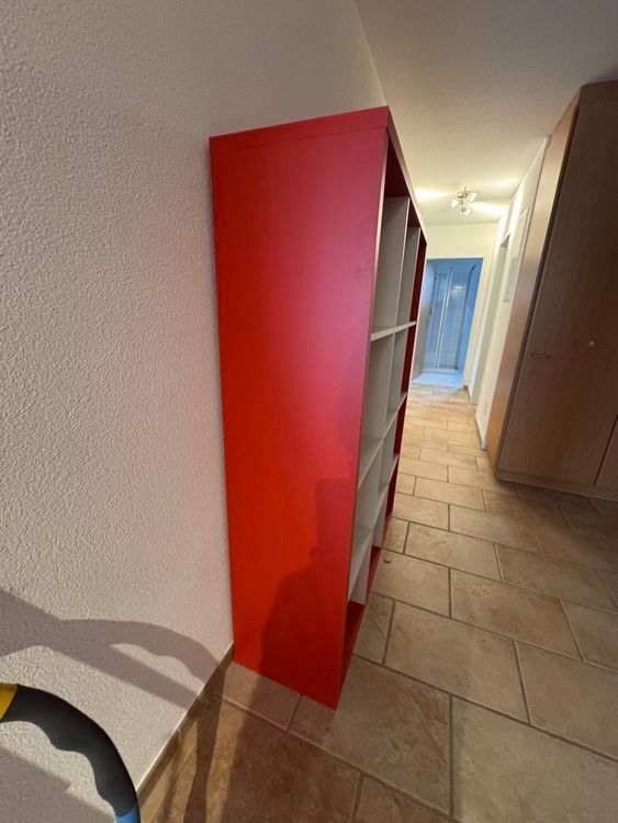 Regale: Rotes Kallax Regal mit 12 Fächern – Gebraucht aus Wallisellen von SirKingKong87 5