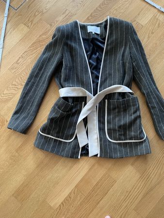 Blazer Schicker Damenblazer, Gr. S,  gestreift, beige