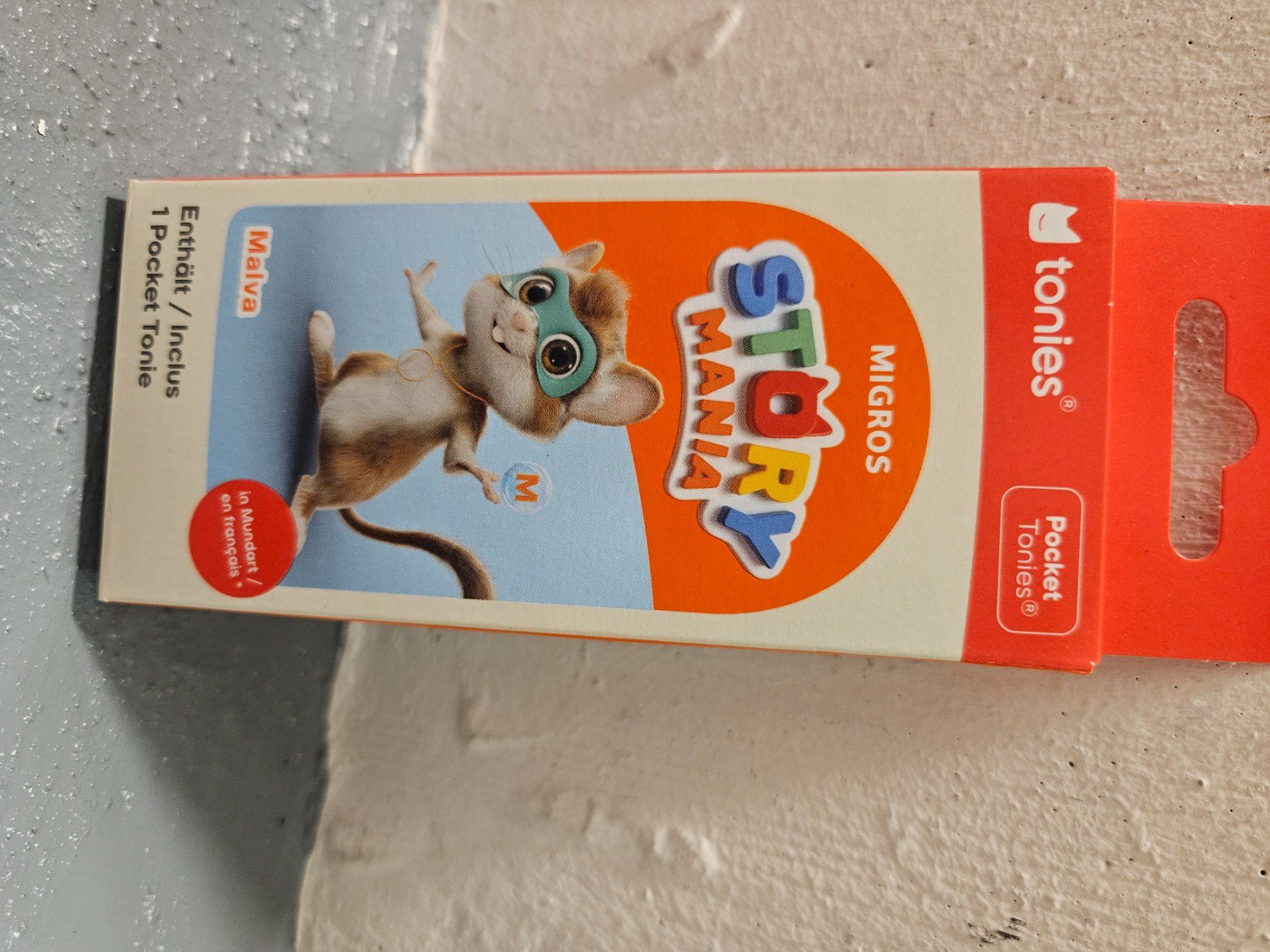 Migros Statuette: Story Mania Malva Maus – Nuovo e nell'imballaggio originale da Wangen ZH venduto da tulipe55