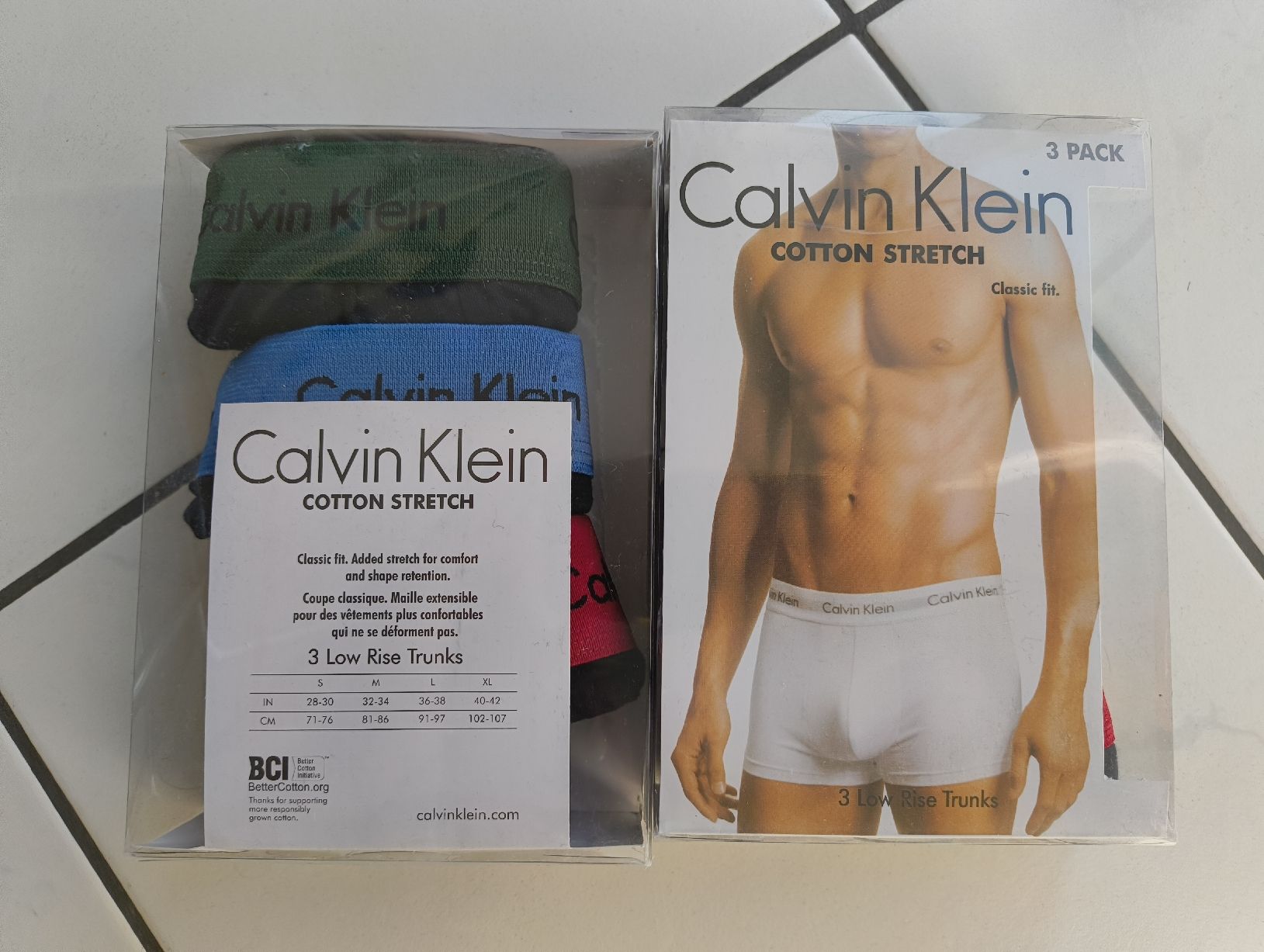 Calvin Klein Biancheria intima: Calvin Klein 2 x 3er Pack Low Rise Trunks Grösse S – Nuovo e nell'imballaggio originale da Uitikon Waldegg venduto da PJLS1