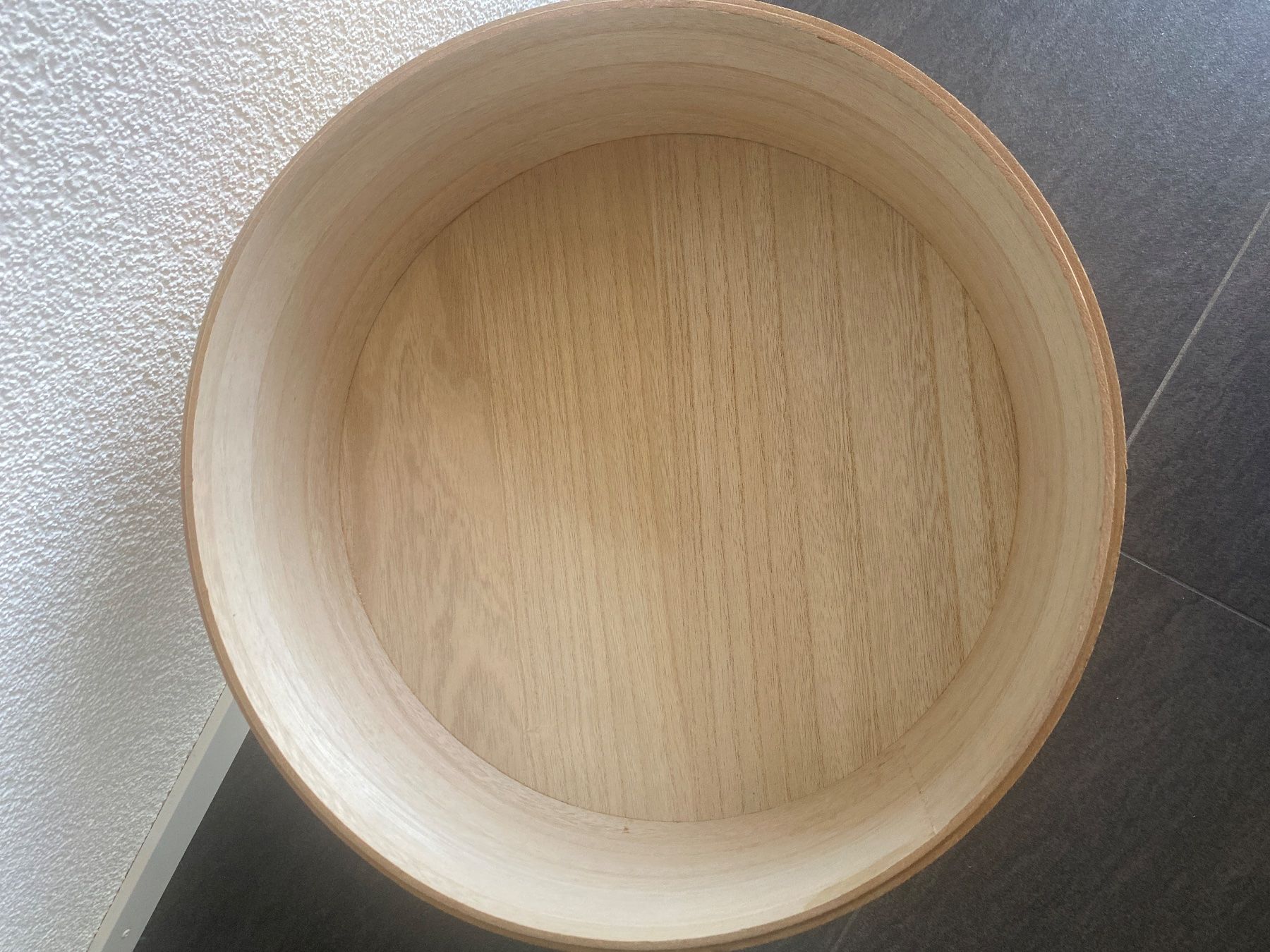 Ikea Tavoli: Beistelltisch rund Holz Farbferlauf – Usato da Lyss venduto da gab_2klg 3