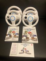 Nintendo Wii Mario Kart + 4x Lenkräder Game Mint!!