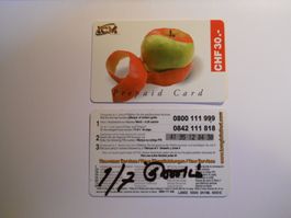 FCM Prepaid Card CHF 30.-