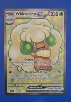 Carte Pokémon Whimsicott EX 157/086 — Parfait état pour Noël