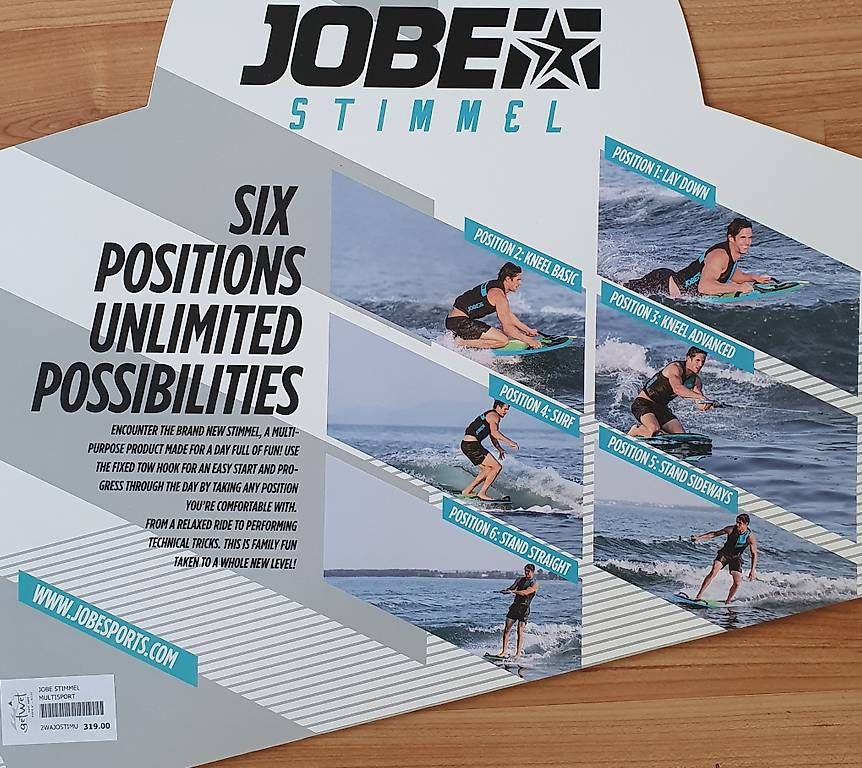 Tavole da surf e di nuoto: Jobe Wakeboard Stimmel multipositions – Nuovo e nell'imballaggio originale da Lausanne venduto da Wollebw 4