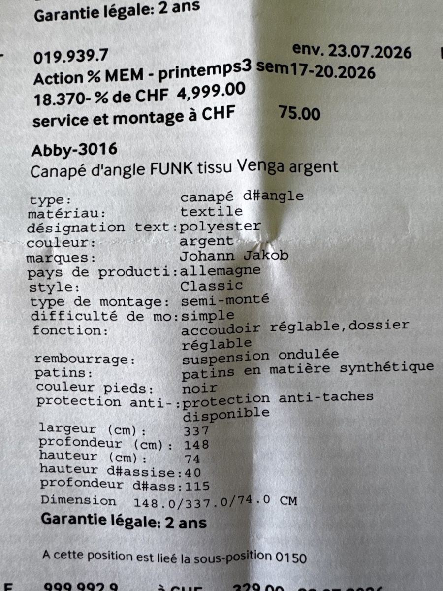 Divani: Canapé 6 places très confortable  – Usato da Founex venduto da ann_z27t 8