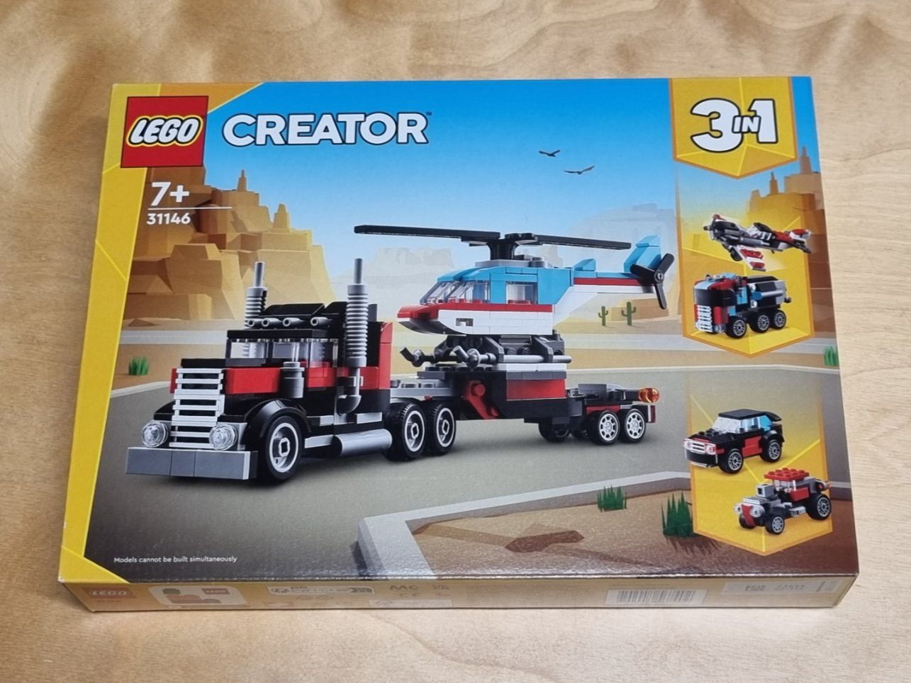 Lego Baukästen: LEGO Creator 31146 Flatbed Truck with Helicopter – Neu und originalverpackt aus Basadingen von NekoBricks 2