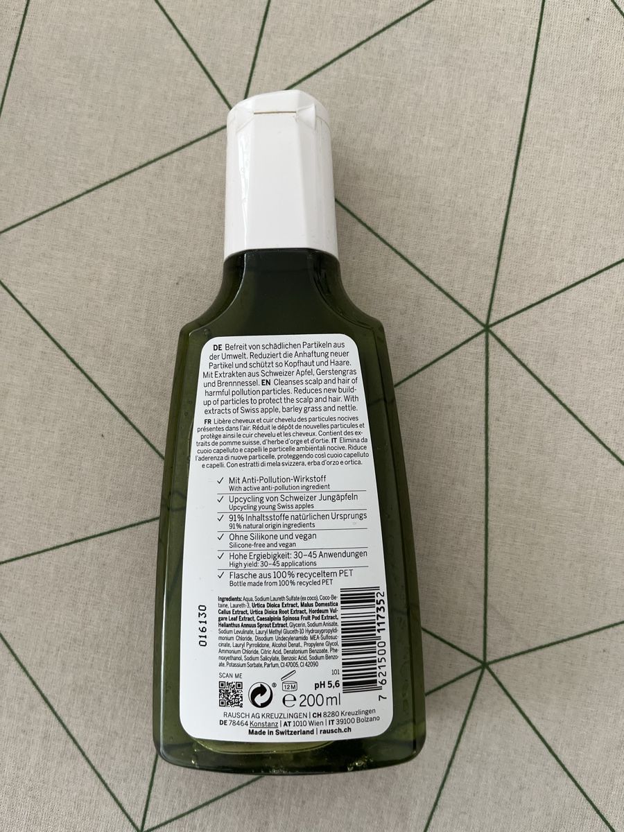Haarpflegeprodukte: Rausch Anti-Pollution-Shampoo mit Apfel – Gebraucht aus Escholzmatt von Sarah_ 1