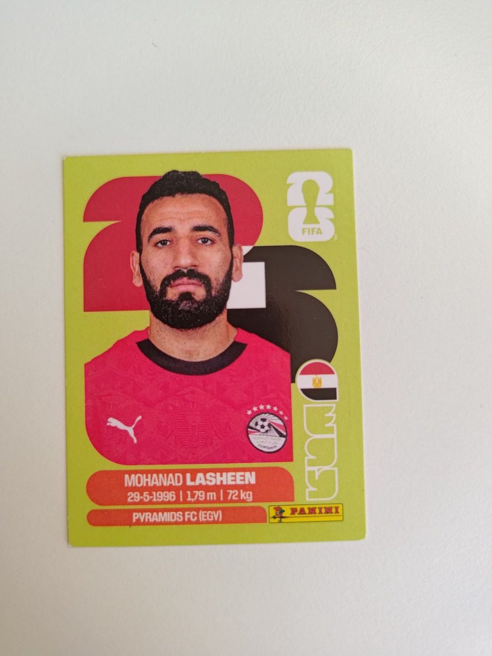 Panini Carte collezionabili: Panini Sticker WM 2026 | EGY 14 – Nuovo (secondo la descrizione) da Bern venduto da Nicolaro