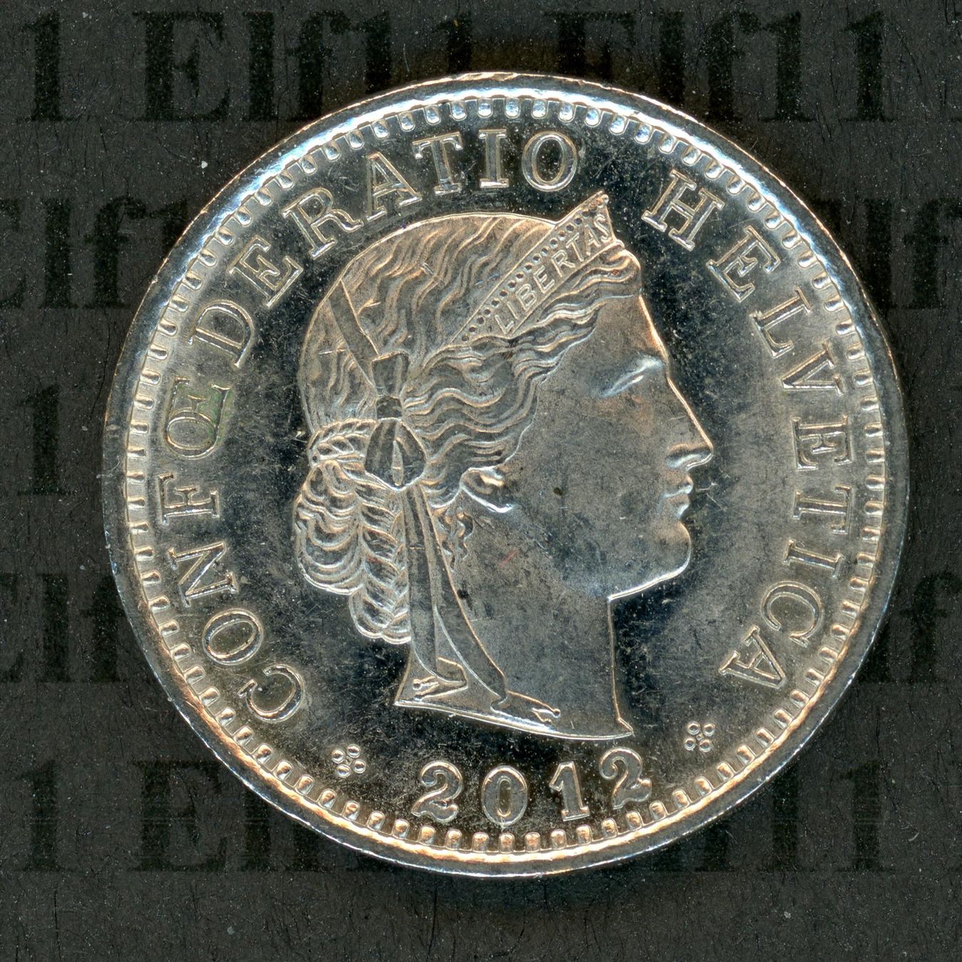 Tutti le monete: CHF___0.20 2012 -unz 20 Rappen – Usato da Widnau venduto da Elf11