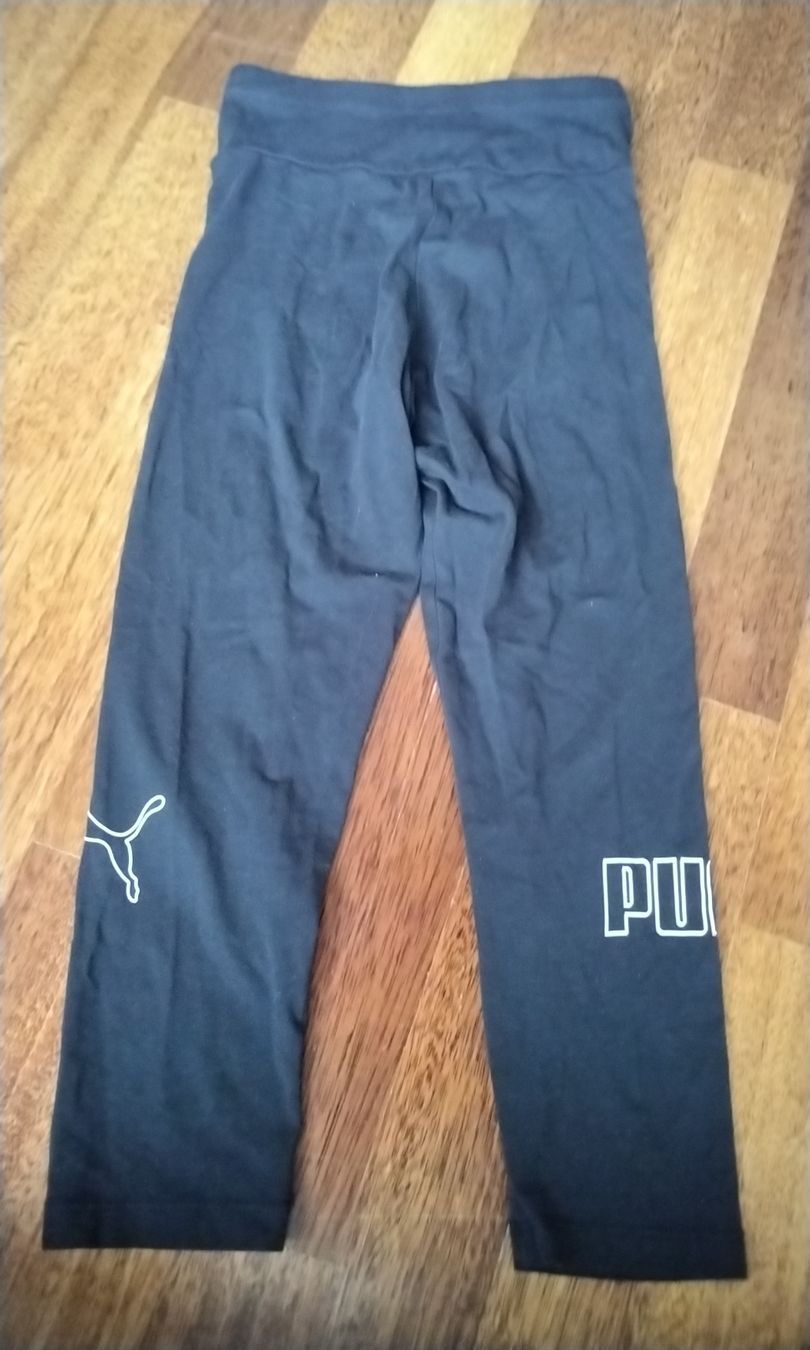 Puma Calze & Collant: Puma 3/4 Leggings Schwarz, Gr. 140 – Usato da Büren SO venduto da T02rickonSWE 1
