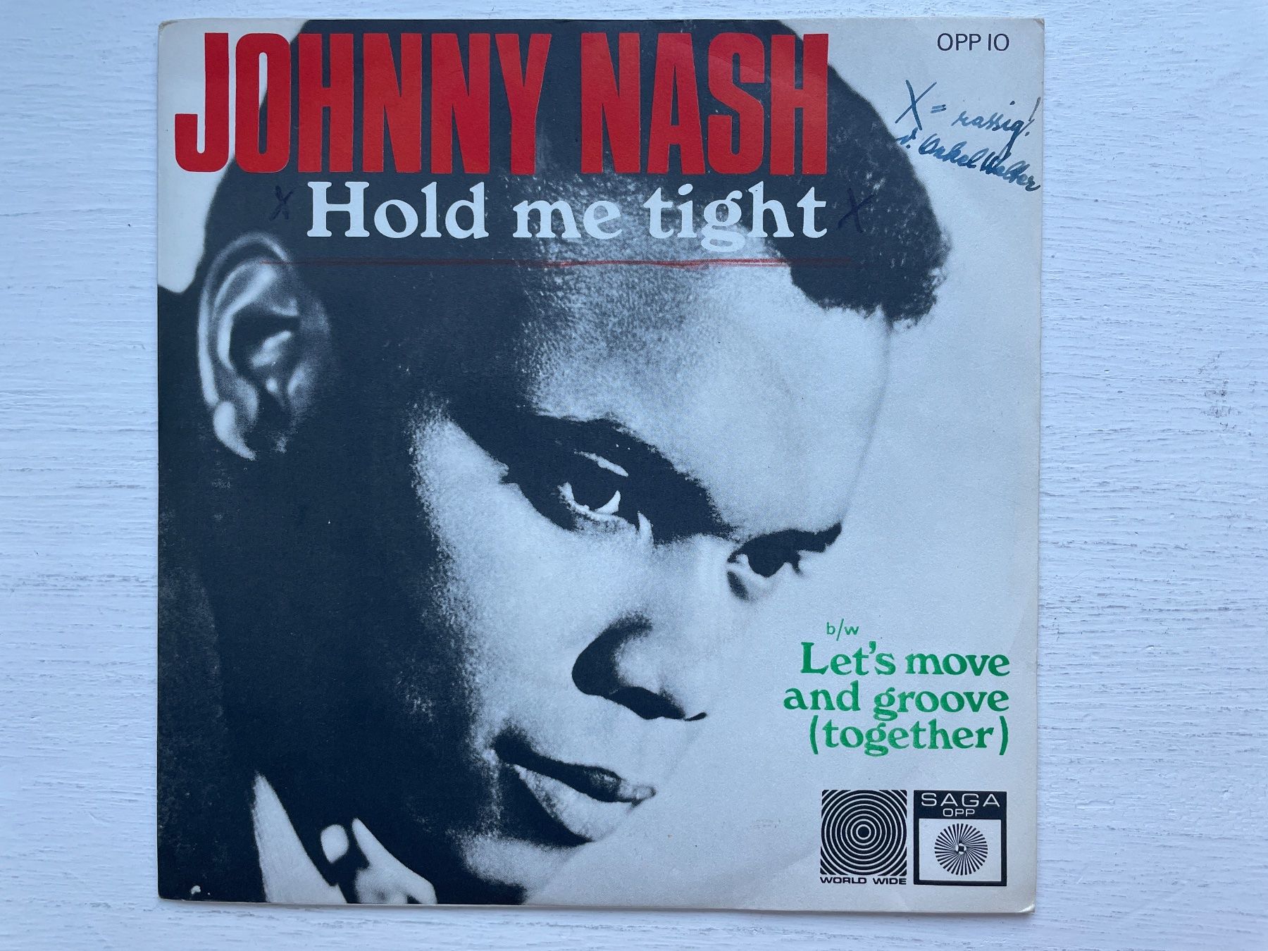 Dischi in vinile: Johnny Nash - Hold Me Tight - 7" Single, 1968 – Usato da Zürich venduto da Andy_t71