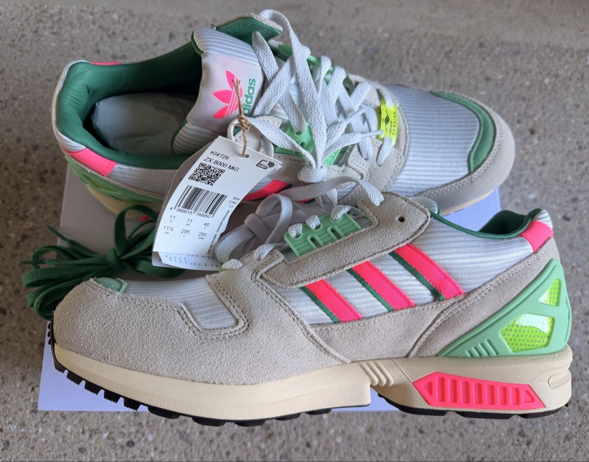 Adidas Herrenschuhe: ADIDAS ZX 8000 MIG – Neu und originalverpackt aus Zürich von Franzi-Soho