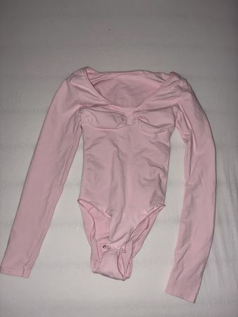 Body Creamyfabrics langarm rosa Grösse L neu