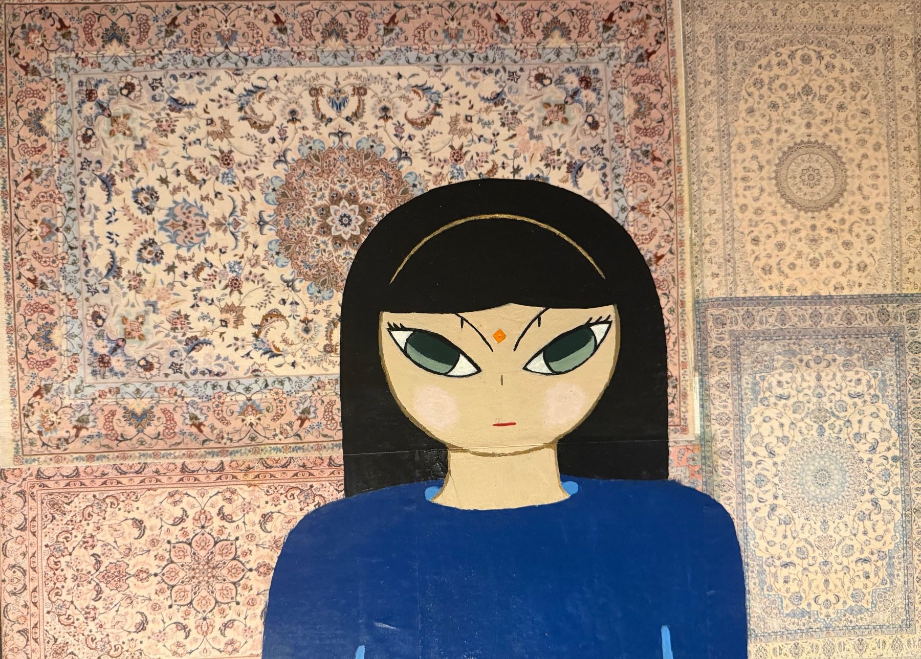 Dipinti: Orient trifft Moderne- Ein einzigartiges Kunstwerk – Usato da Höri venduto da ato_7v9f