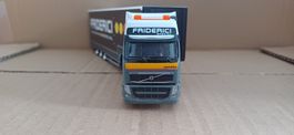 HERPA. VOLVO FH 6X2/4..TRANSPORT  FRIDERICI.  1:87- CH.