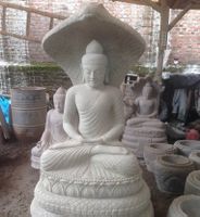 Budha Skulptur Cobra Buda Steinskulptur