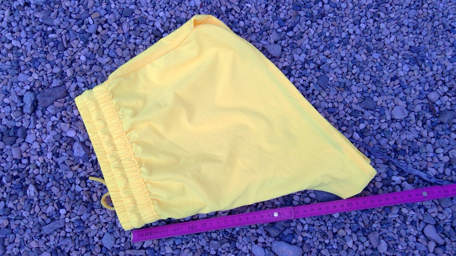 Hosen: Short jaune de bain CENSORED, taille 40, polyester 90% élast – Neu und originalverpackt aus Agiez von chouchanelle 4