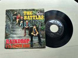THE RATTLES tolle Single Raindrop 60's Kult Top Beat