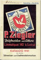 Briefmarkenkatalog 1941, P. Ziegler