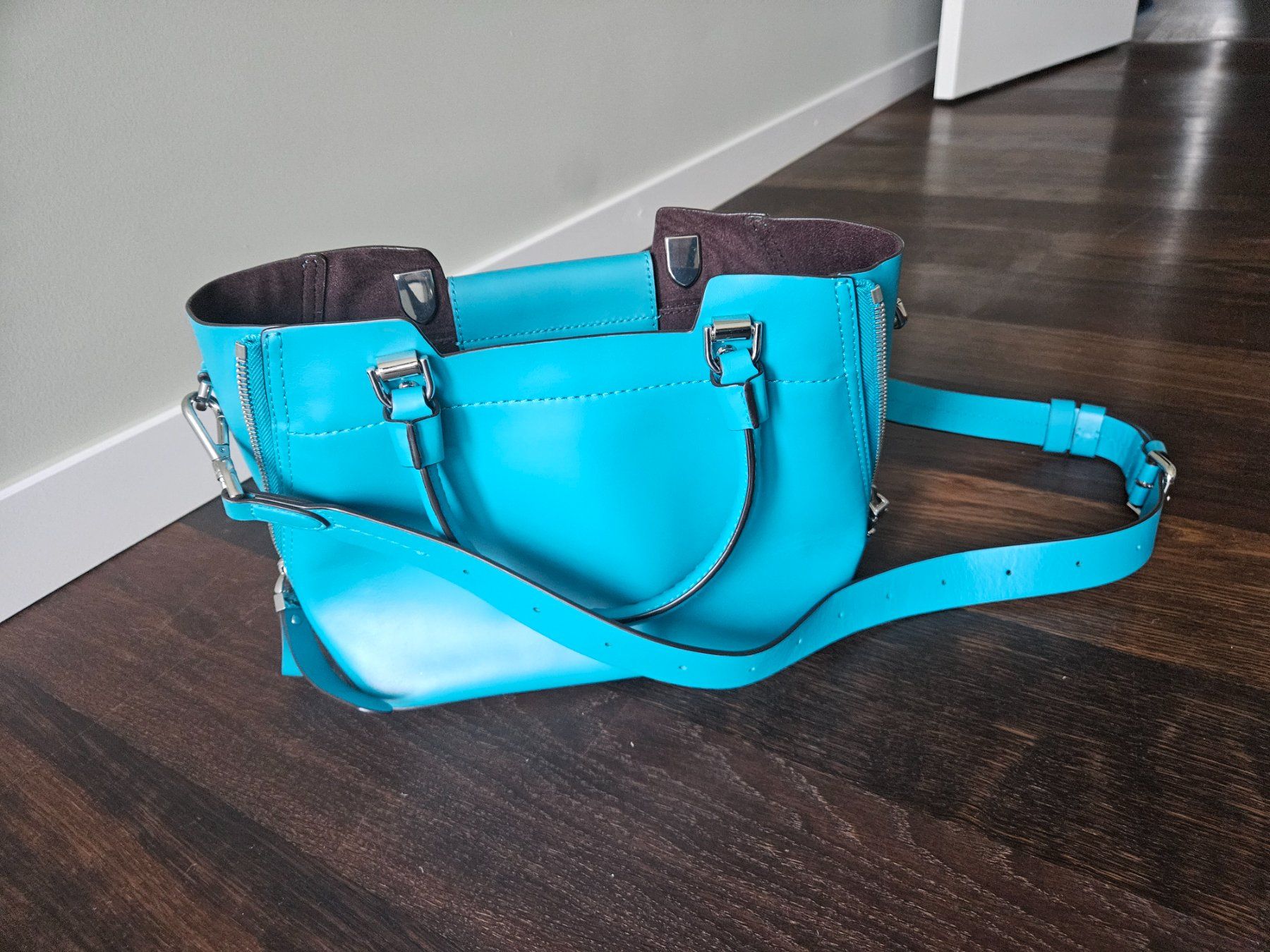 Michael Kors Borse da donna: Michael Kors Blakely Leather Satchel – Usato da Rotkreuz venduto da cat.dra 1
