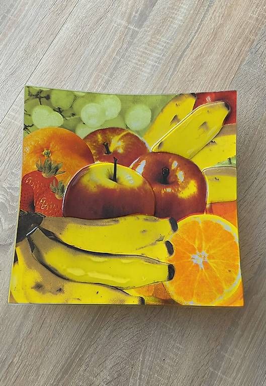 Schalen: Früchtenschale 35x35x5cm – Gebraucht aus Emmen von Pia6032
