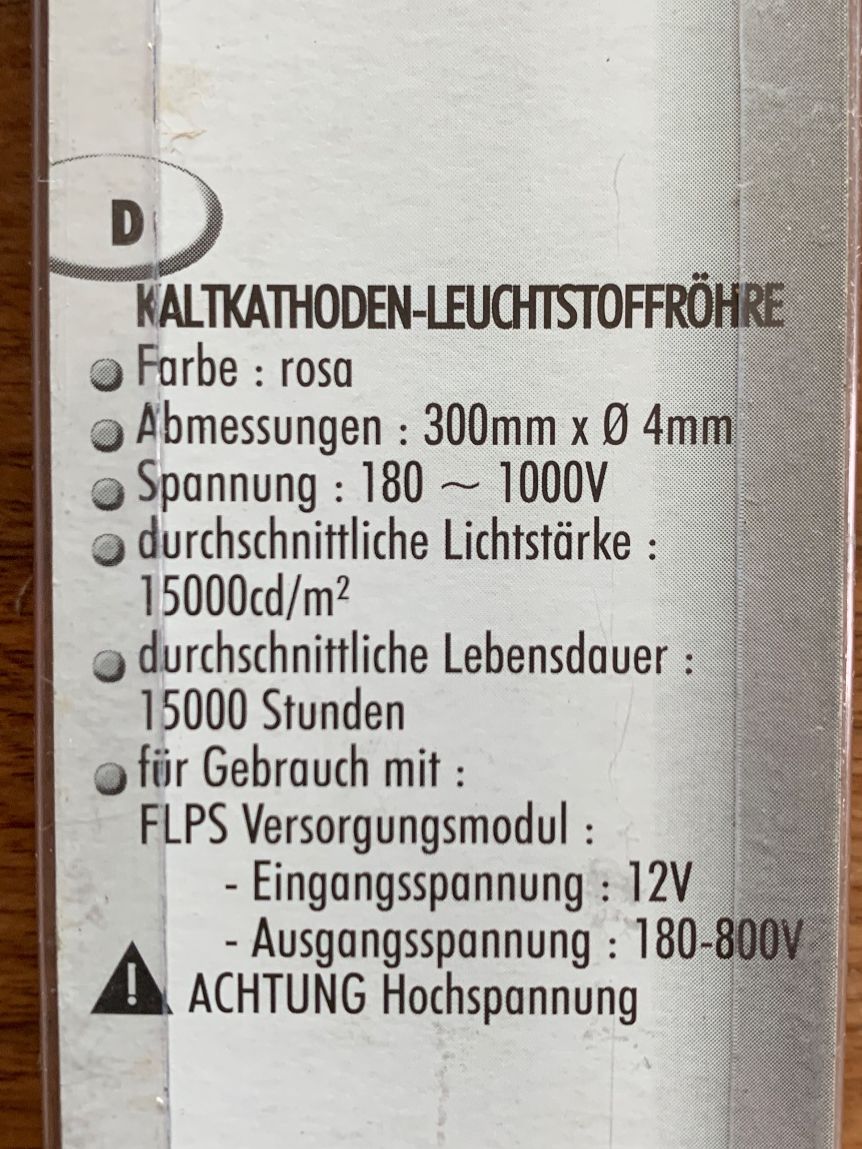 Lampen: Kult-Leuchtstoffröhren, klein, 12V – Gebraucht aus Wildegg von Elefant42 6