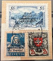 BIT 5Fr Zst29 auf Briefstück SBK 174.- +++ günstig