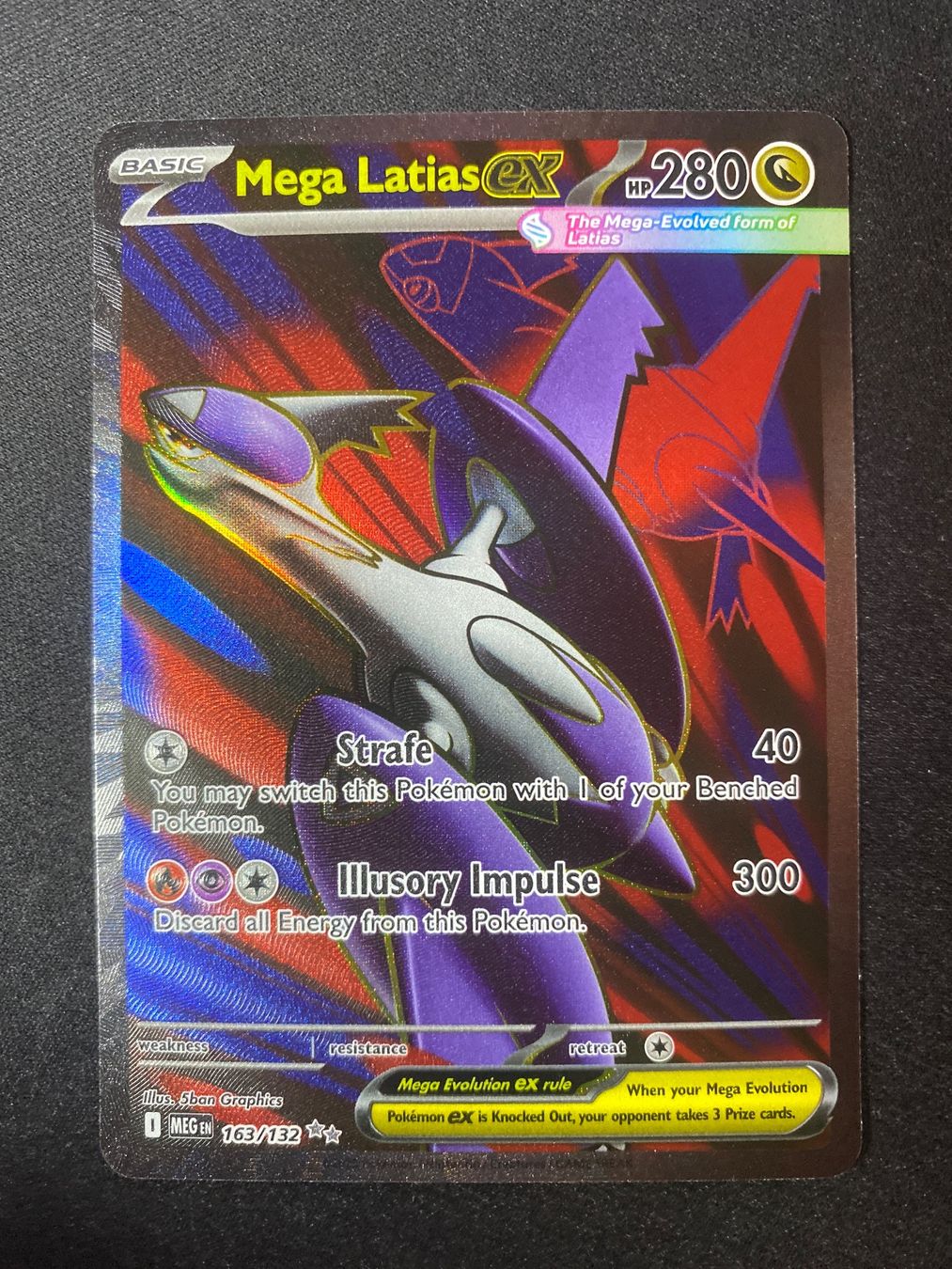 Pokémon Carte collezionabili: Mega Latias ex 163 - Ultra Rare - Mega Evolution - EN – Nuovo (secondo la descrizione) da Hausen AG venduto da Shrade