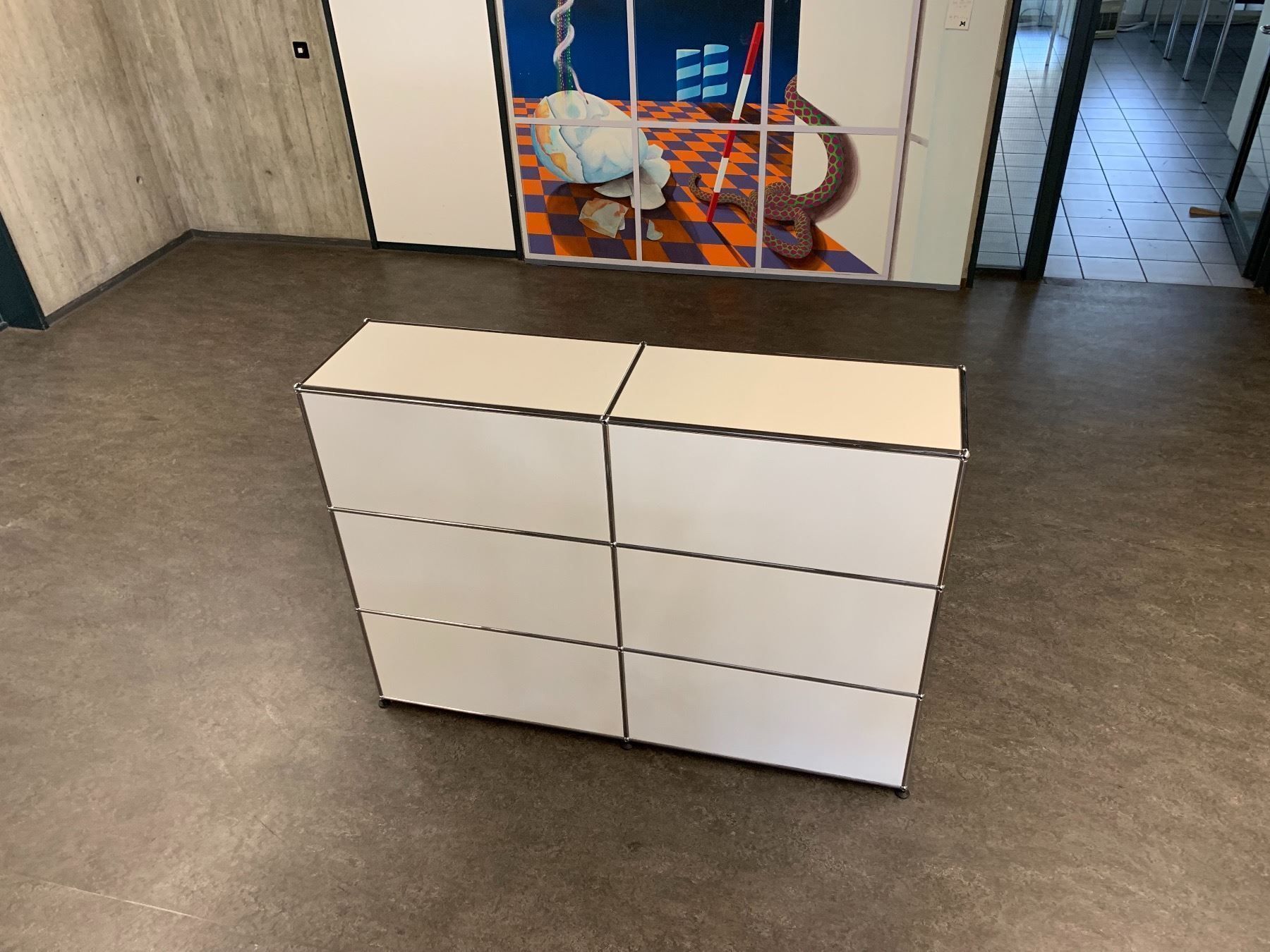 USM Kommoden: Usm Highboard weiss Lieferung Gratis – Gebraucht aus Thun von Thuno6 3