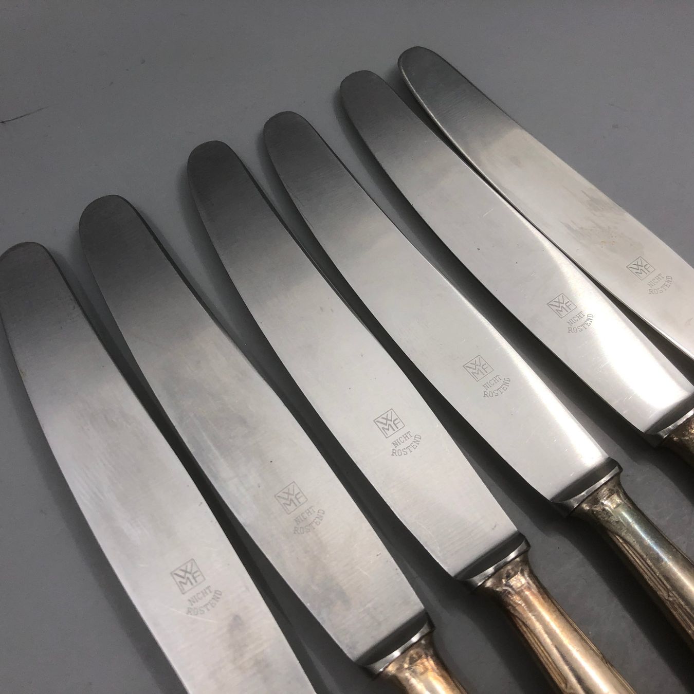 WMF Besteck: 6 Dessertmesser versilbert WMF Modell: 200 – Gebraucht aus Basel von Tiabeanie 4