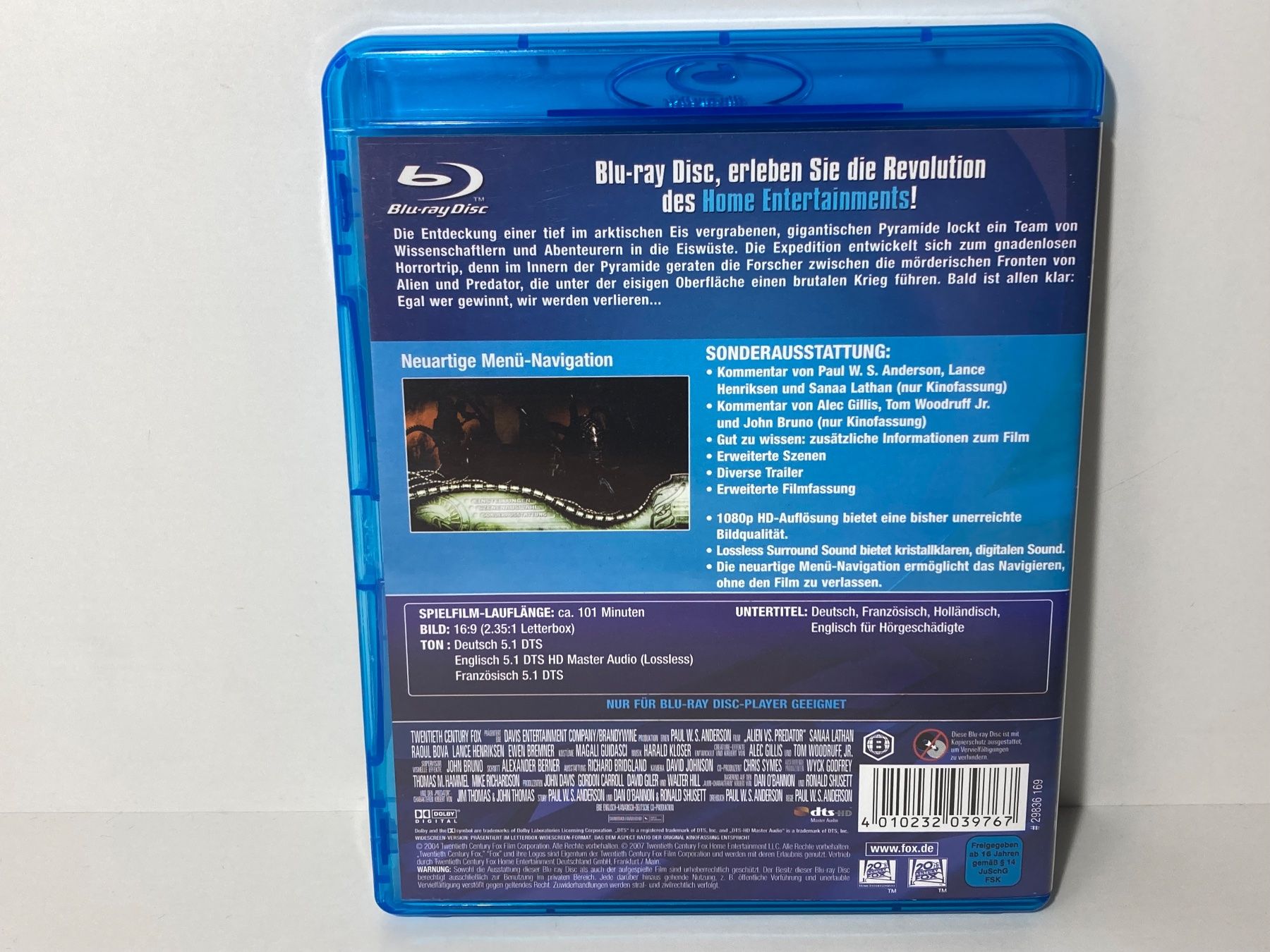 Alle DVDs: Alien vs. Predator 1&2 Blu Ray – Gebraucht aus Wilderswil von  2