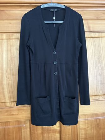 Schwarzer Cardigan, Grösse 36, Top Zustand
