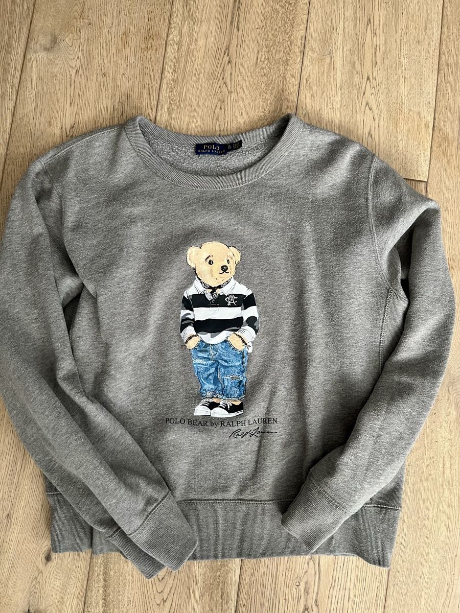 Polo Ralph Lauren Pulls & Sweat-shirts: Polo Ralph Lauren Pullover Bär Grösse XL grau – D'occasion à Laufenburg par samba1978