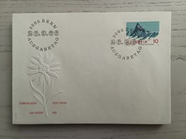 1966 FDC Schweizer Alpen Finsteraarhorn