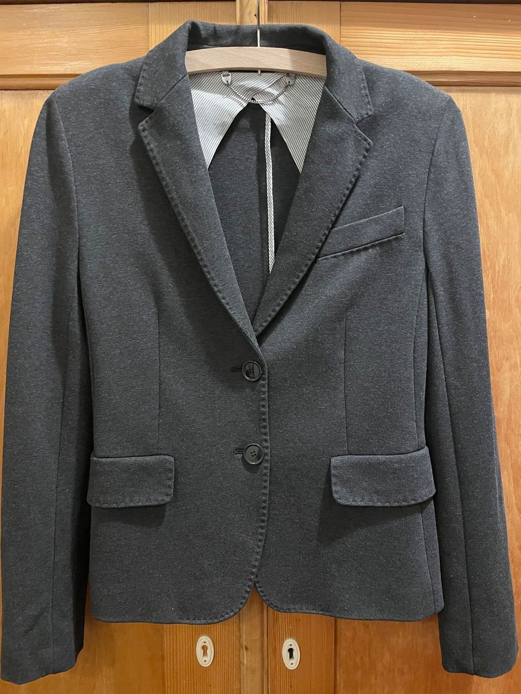Max Mara Giacche: Max Mara Weekend Blazer, grau, Gr. 36/38 – Usato da Uster venduto da jelk