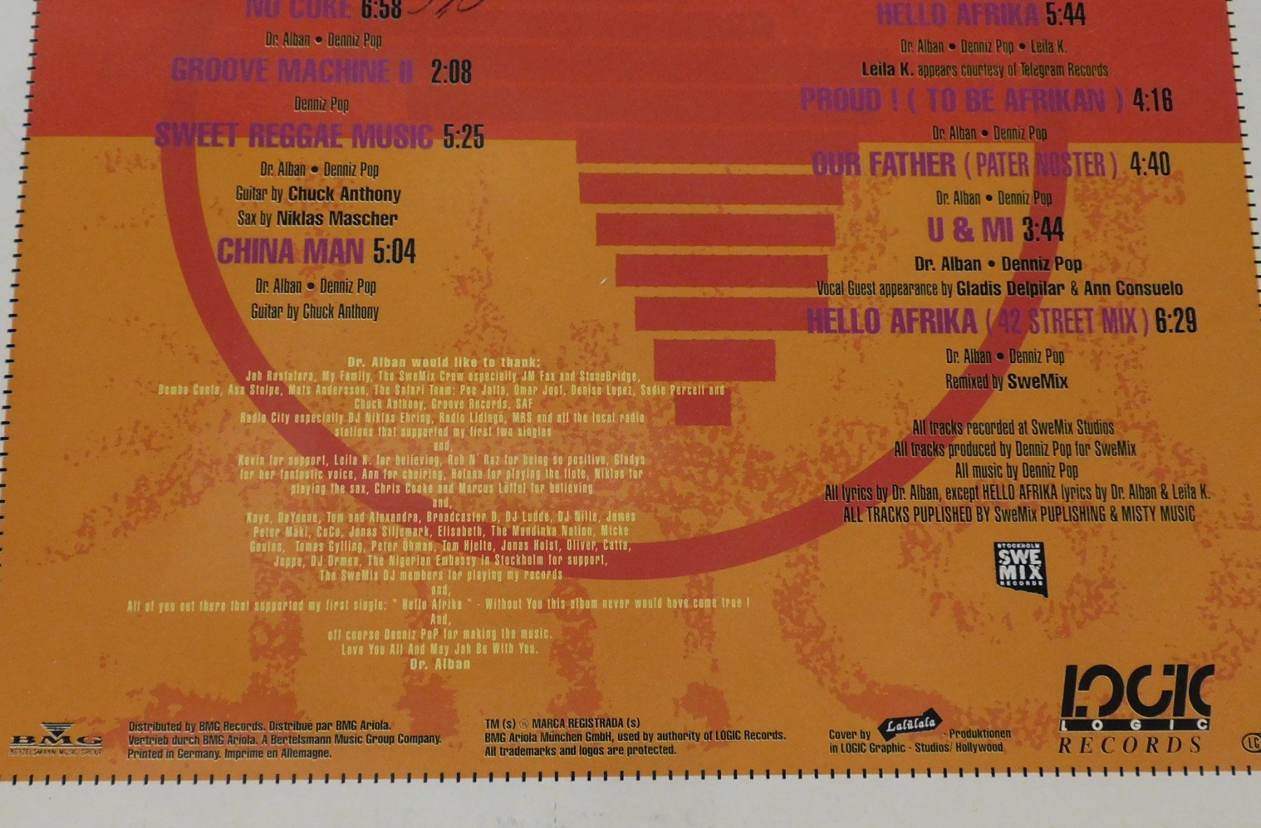Dischi in vinile: Lp - Dr Alban Mix House Techno - Lp Schallplatte – Usato da Sursee venduto da 76 3