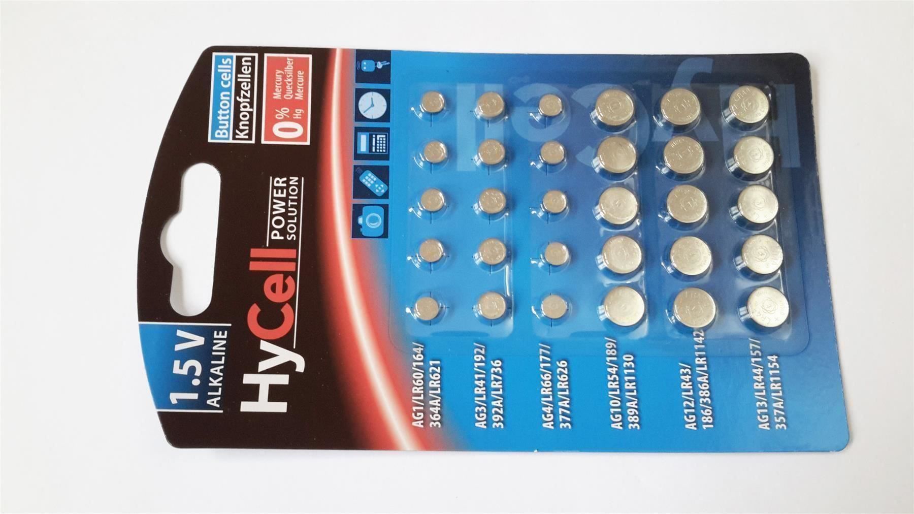 Caricatori & Batterie: Knopfzelle Set, 30 St, 1.5V, Alkaline – Nuovo e nell'imballaggio originale da St. Gallen venduto da cointec 3