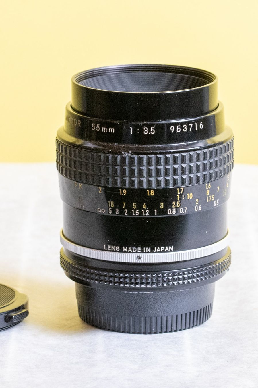 Nikon Obiettivi: Nikon Micro Nikkor 55mm 1:3.5 Ai – Usato da Bubikon venduto da Manarola 3