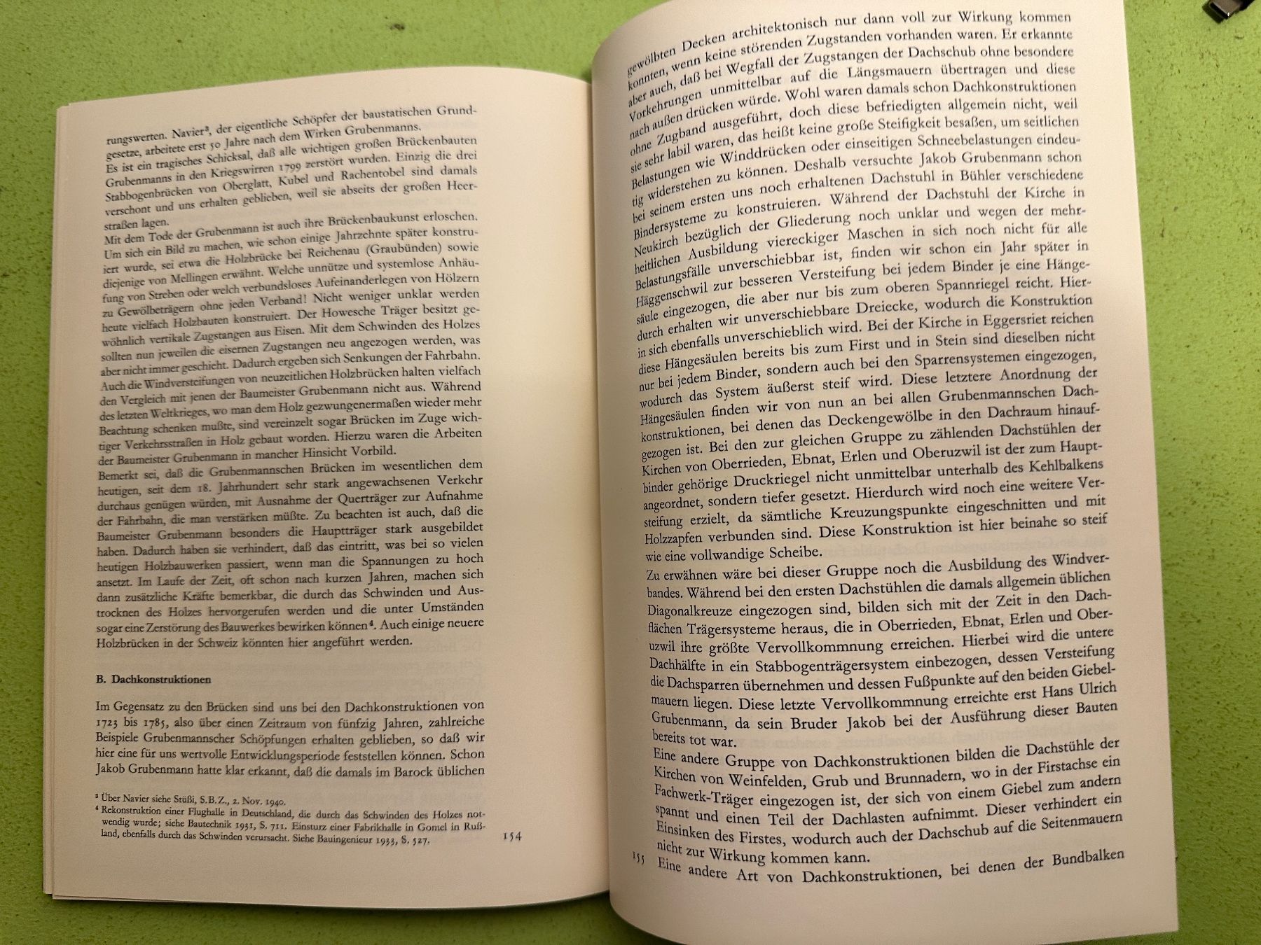 Libri: Jos. Killer: Werke der Baumeister Grubenmann – Usato da Zürich venduto da allp 8