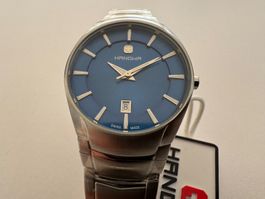 Neue Hanowa Swiss Made Damenuhr mit Stahlarmband