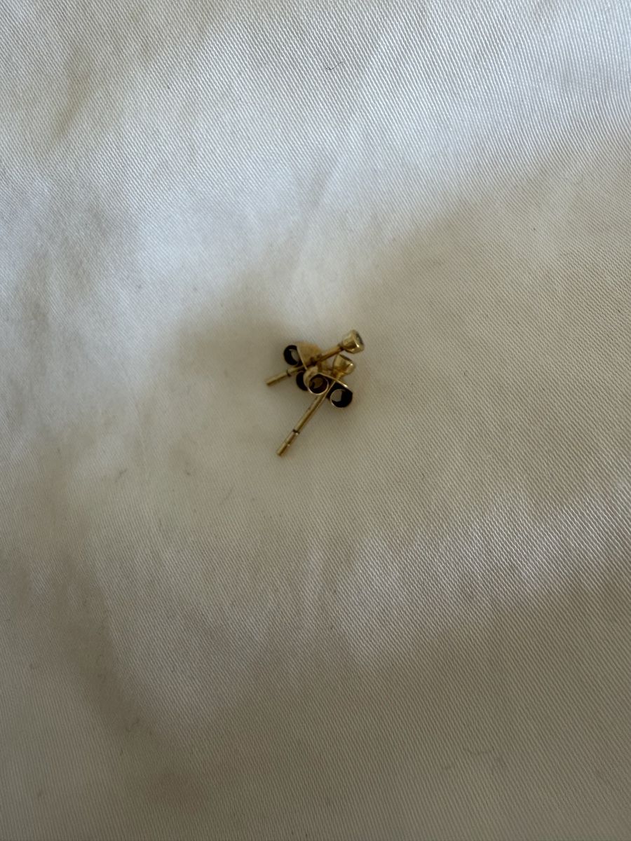 Orecchini pendenti & Orecchini a lobo: Gold Stud Earrings – Usato da Uster venduto da Monika_OB 3