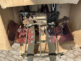 Schweizer Militär-Packsattel Train und Kavalle