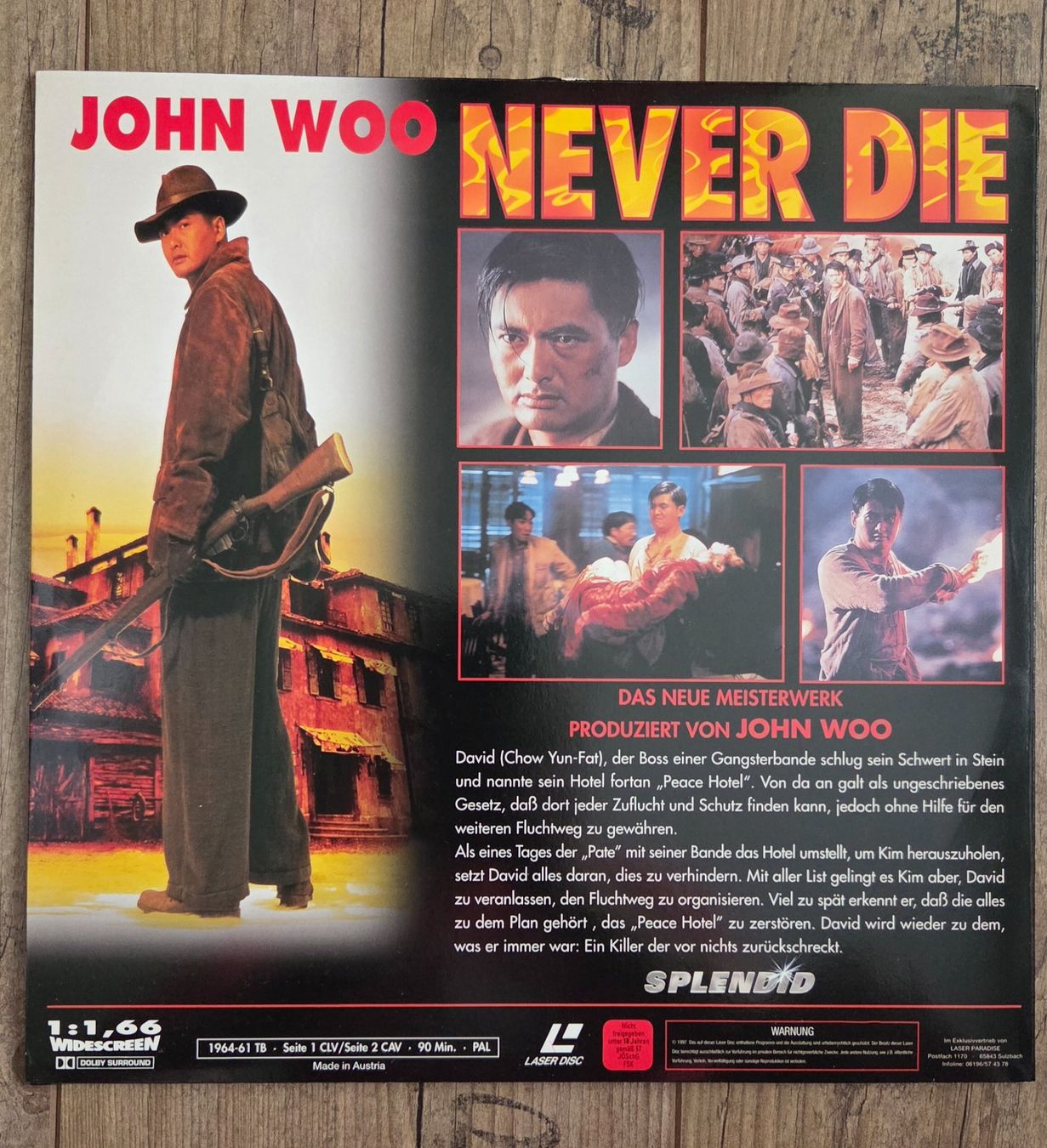 Tutti i DVDs: Never Die - Laser Disc – Usato da Wauwil venduto da oeh_5zcb 1