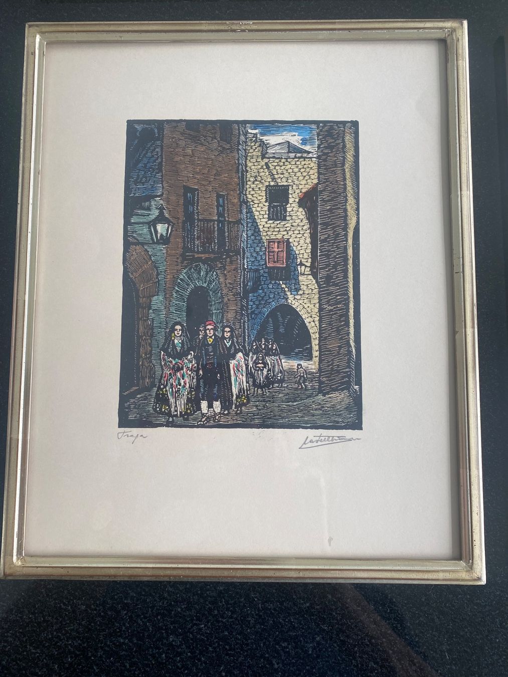 Grafica & Litografie: Juan Castells Marti, 1906 - 1995 Spanien – Usato da Buochs venduto da Chreschte2 2